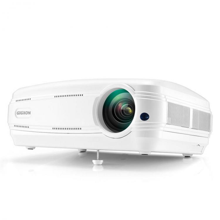 shopping ציוד משרדי Gigxon G58 3200 lumens Portable 1080p Home Theater Projector LED HD Outdoor and Movie Projector