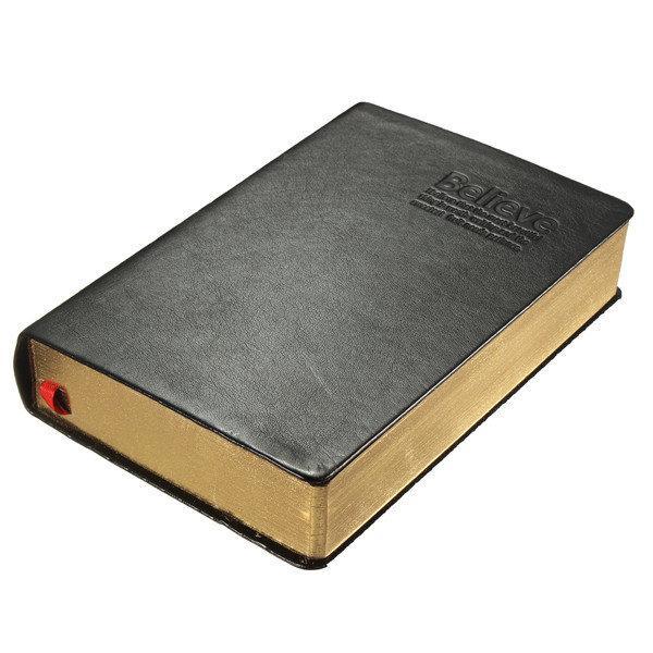 shopping ציוד משרדי Vintage Thick Paper Notebook Leather Bible Diary Book Journals Agenda Planner School Office Supplies