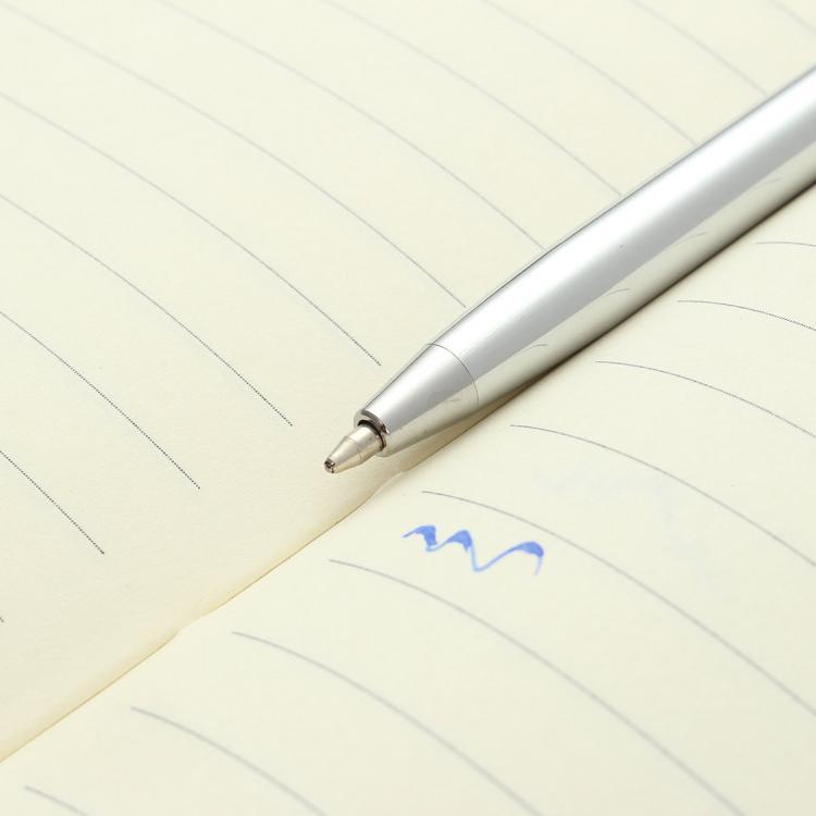 shopping ציוד משרדי Rotating Metal Ballpoint Pen Stainless Steel Ball Pen Steel Pen Commercial Stationery Pen