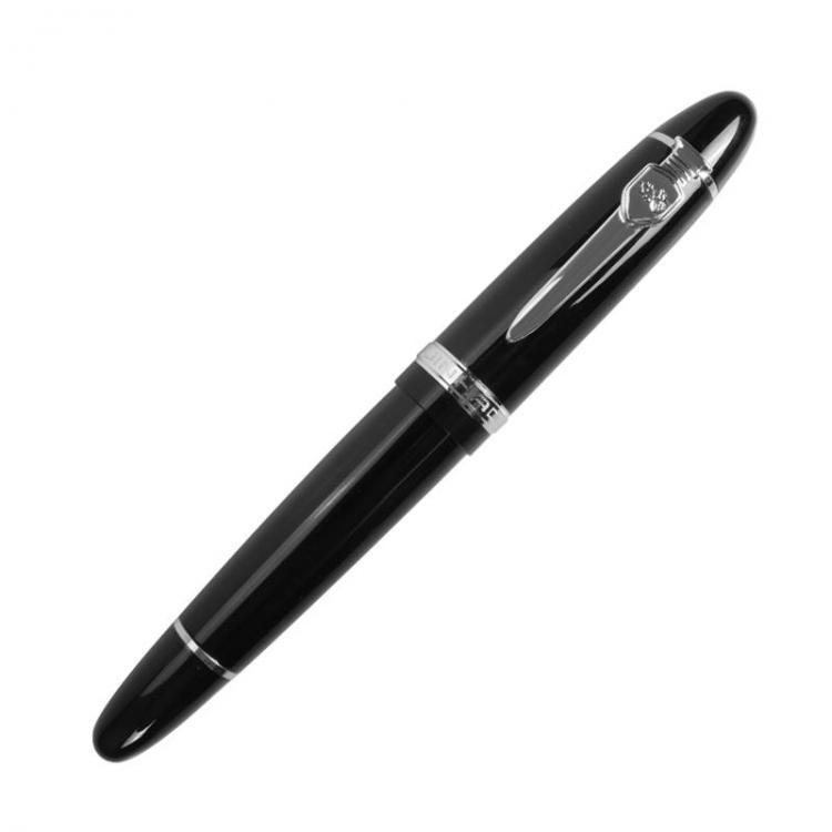 shopping ציוד משרדי Jinhao Metal Material Ink Pens Business Supplies Fountain Pen Office School Stationery 0.5mm