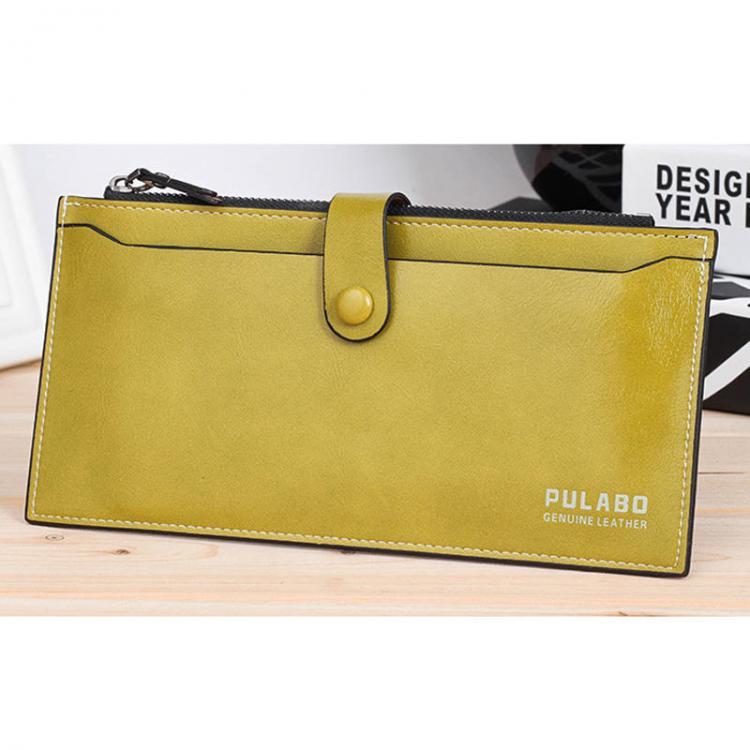 shopping ציוד משרדי New Fashion Women High Quality PU Leather Long Wallet Zipper Handbag Card Holder Coin Purse