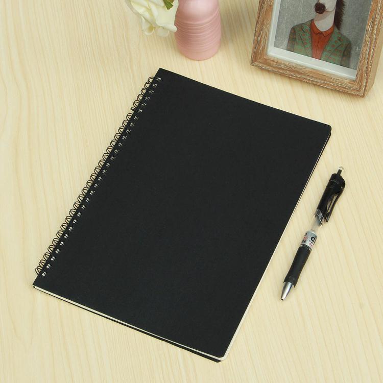 shopping ציוד משרדי B5 DIY Vintage Kraft Paper Sketchbook Notebook For Painting Drawing Kids Stationery School Supplies