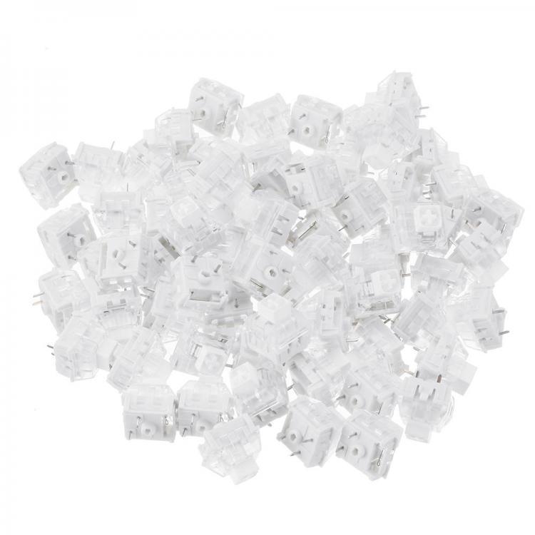 shopping ציוד היקפי למחשב 70PCS Pack 3Pin Kailh BOX White Switch Clicky Keyboard Switch for Keyboard Customization