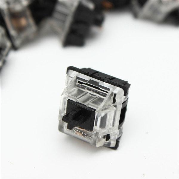 shopping ציוד היקפי למחשב 87Pcs Gateron RGB Series Black 3Pin Mechanical Switch For Mechanical Keyboard