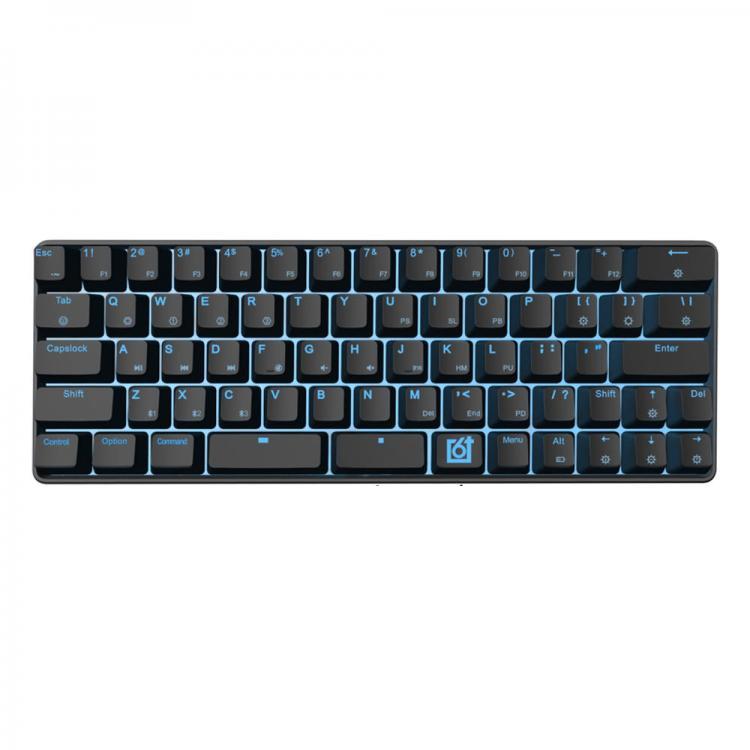 shopping ציוד היקפי למחשב GK66 bluetooth USB-C Dual Mode Split-Spacebar Hot-swappable Gateron Optical Switch RGB Mechanical Gaming Keyboard