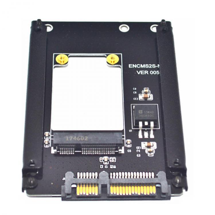 shopping חלקים למחשב ITHOO MSATA1S-N01 MSATA to SATA 3.0 SSD PCI-E Expansion Card 6Gbps for Desktop Computer