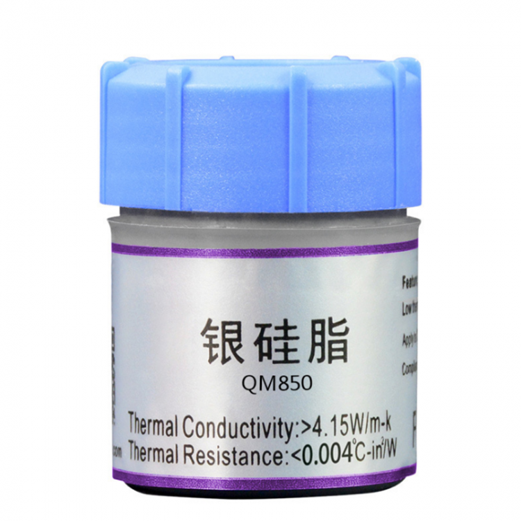 shopping חלקים למחשב QNPLUM QM850 25g Silver Thermal Paste Grease Compound Silicone Thermal Grease Paste for CPU Cooling