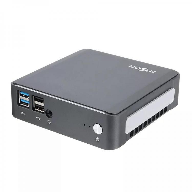 shopping מיני PC NVISEN Y-MU01 Mini PC Intel Core i5-8265U 4GB RAM 128GB SSD Intel HD graphics Quad Core 1.6GHz Windows8.1/10 Linux DP HDMI M.2 SAT