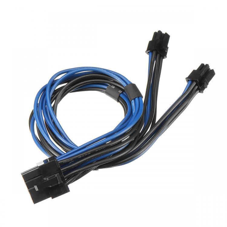 shopping כבלים וחיבורים 18AWG Dual Mini 6 Pin PCI-e Male To 8 Pin Male Y Splitter PCI E Power Cable For Mac Pro