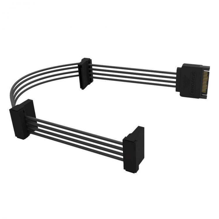 shopping כבלים וחיבורים ORICO DC15P-PX3 1 to 3 15 Pin Power Extension Cable for HDD CD-ROM