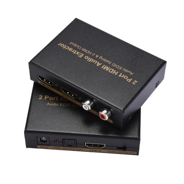 shopping כבלים וחיבורים Newkeng NK-912 2 Port HDMI Audio Separator Converter