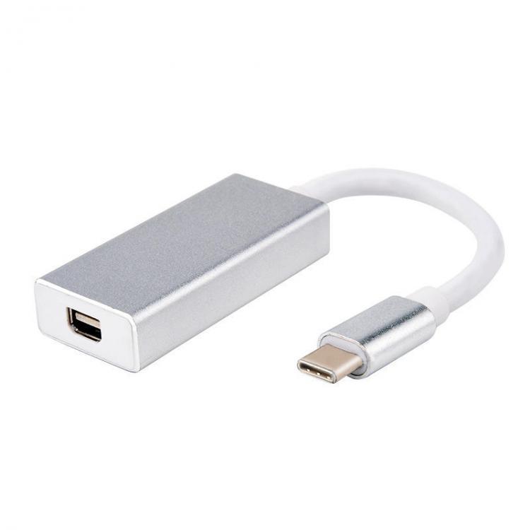 shopping כבלים וחיבורים HD 1080P Type-c USB 3.1 to Mini DP Adapter Video Cable Converter