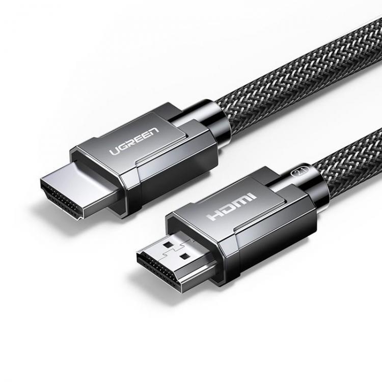 shopping כבלים וחיבורים Ugreen HDMI 2.1 Cable 8K 60Hz 3D HDMI to HDMI Cable for PS4 Splitter Switch Box Extender Audio Video Cable HDMI  1M