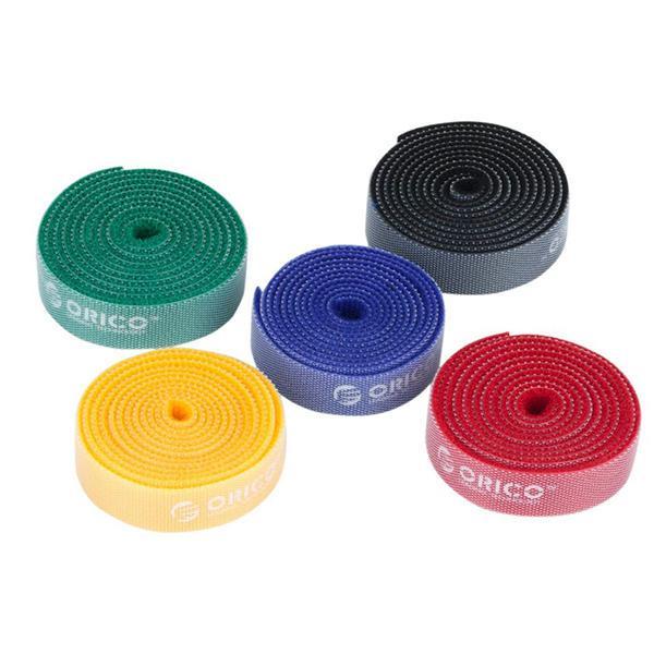 shopping כבלים וחיבורים 1PC Package ORICO CBT-1S Reusable Rainbow Cable Ties / Wire Ties to Cable Organizer Rainbow Color