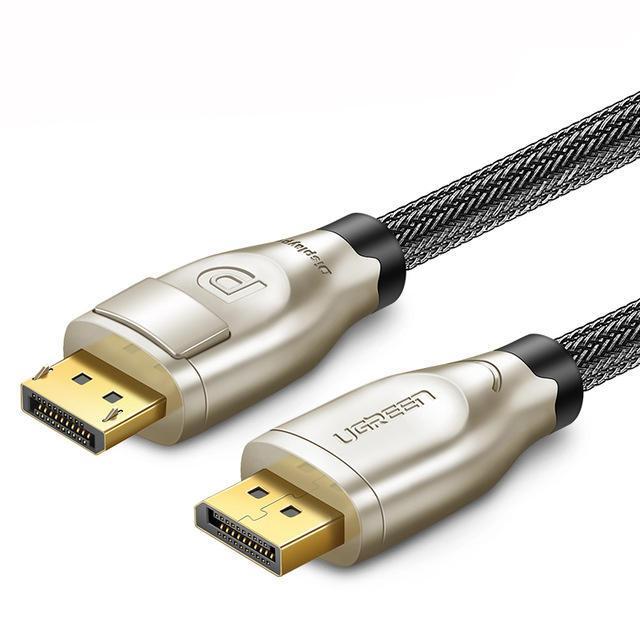 shopping כבלים וחיבורים Ugreen DisplayPort Cable DP Cable 1.2 4K 144Hz 60Hz Video Cable Support 3D Effect For HDTV Graphics Card Projector DP to DPCable