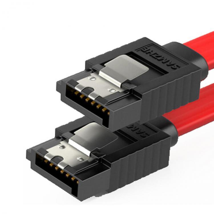 shopping כבלים וחיבורים SAMZHE 3UX-05B 3Gbps SATA 2.0 Male to Male Straight to Curved / Straight SATA Data Cable