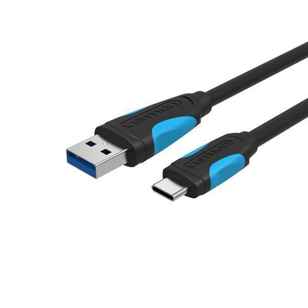 shopping כבלים וחיבורים Vention VAS-A37 USB3.0 Type-C Flat Data Sync Charge Cable For PC Smartphone Table