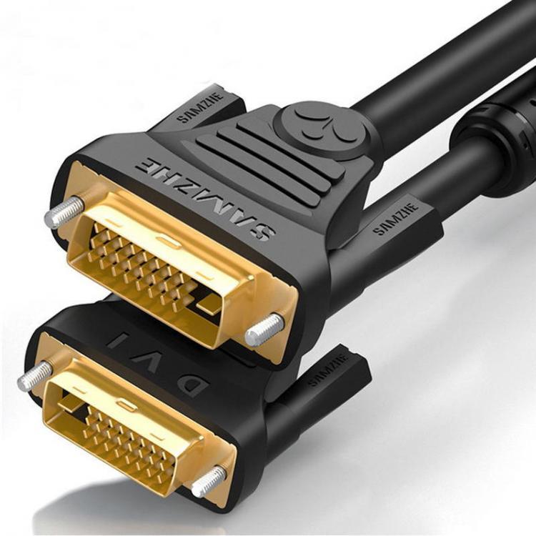 shopping כבלים וחיבורים SAMZHE DV-8010 DVI(24+1) To DVI(24+1) Cable Video Cable Adapter for Projector Laptop TV