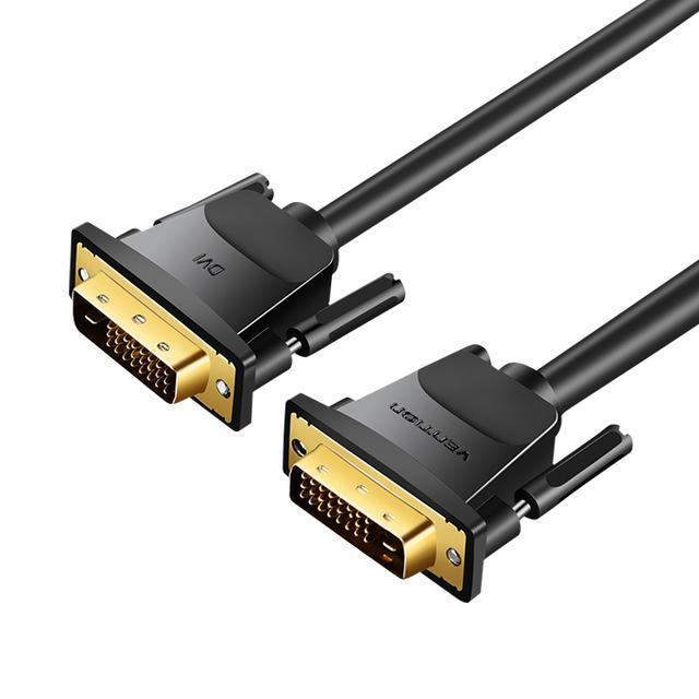 shopping כבלים וחיבורים Vention DVI Cable DVI D 24+1 Cable DVI to DVI Cable Male to Male Video Cable 3m/1m/2m/for Computer Projector Laptop TV Monitor