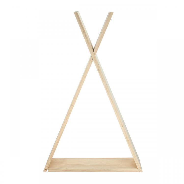 shopping רהיטים למשרד Nordic Wooden Triangle Shelf Wall Hanging Storage Rack Bookshelf Office Home Decorations Stand