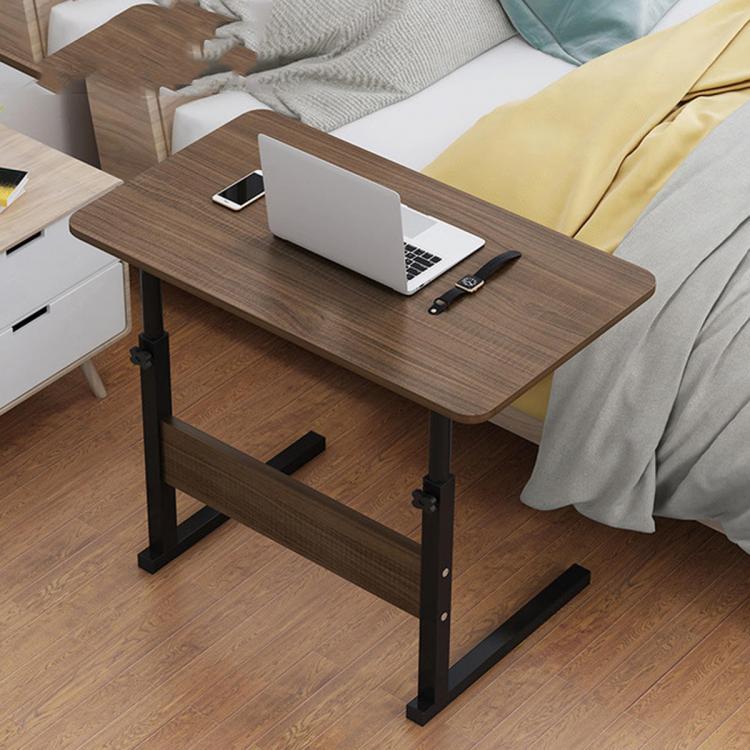 shopping רהיטים למשרד Multifunctional Movable Bedside Laptop Desk Wooden Brushed Oak Computer Table Study Table Computer Stand