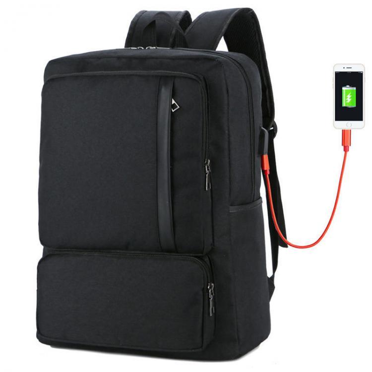 shopping תיקי לפטופ FLAME HORSE Laptop Bag Large Capacity Simple Business Men's Backpack
