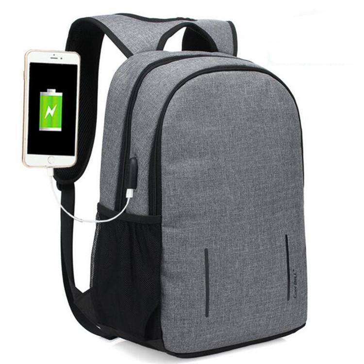 shopping תיקי לפטופ Anti-thief Fashion Men Backpack Multifunctional Waterproof 15.6 inch Laptop Bag Man USB Charging Travel Bag for 15.6/17.3 inch Lap