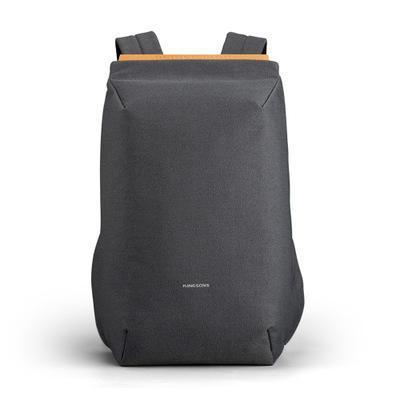 shopping תיקי לפטופ KINGSONS Backpack Large Capacity Outdoor Waterproof Student Laptop Bag