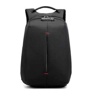 shopping תיקי לפטופ Carsonkangaroo USB Chargering Password Backpack 20-35L Large Capacity Outdoor Waterproof Men Business Laptop Bag