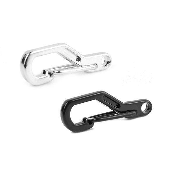 shopping קמפינג וטיולים Outdooors EDC Buckle Carabiner D-shaped Quick Release Hook Clip Key Chain Camping Hiking