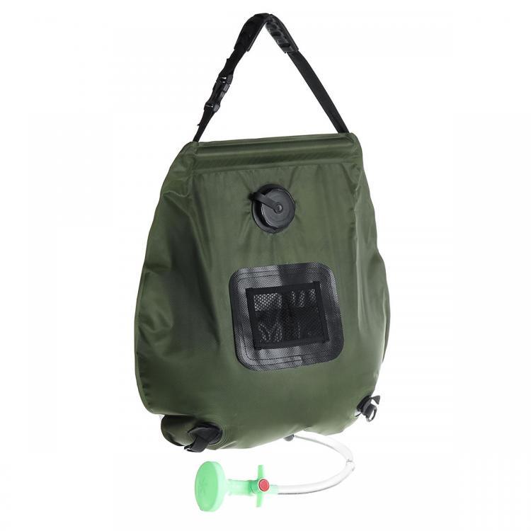 shopping קמפינג וטיולים IPRee&reg; 20L Solar Heating Shower Bag Outdoor Traveling Camping Hiking PVC Pipe Hot Water Bag Shower Bag