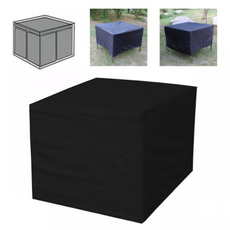 shopping קמפינג וטיולים IPRee&reg; 150x150x75cm Outdoor Garden Waterproof Rattan Cube Table Furniture Cover Shelter Protection