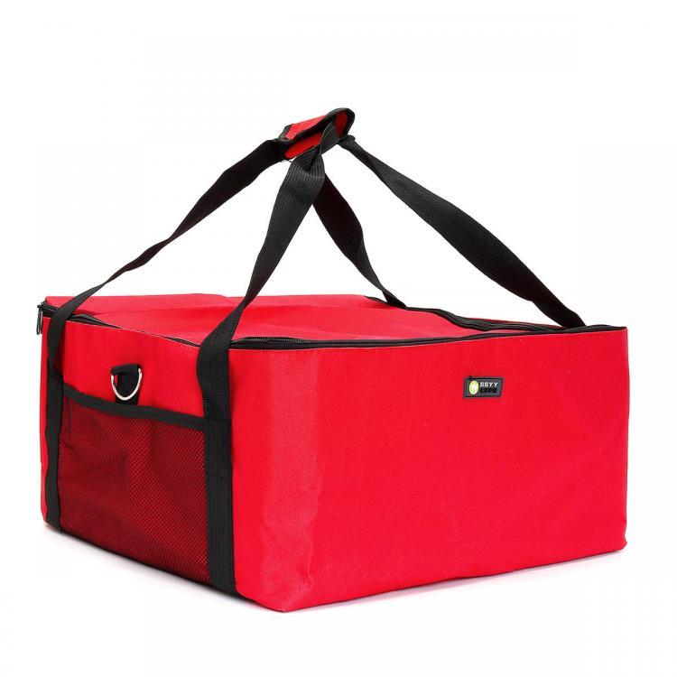 shopping קמפינג וטיולים 16inch Pizza Insulated Thermal Picnic Bag Food Delivery Pouch Oxford Cloth Aluminium Foil