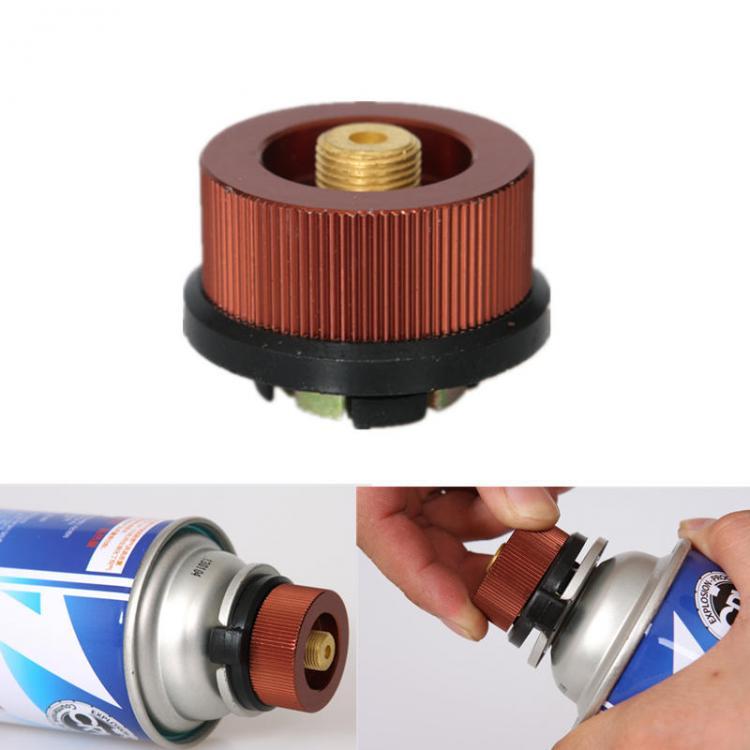 shopping קמפינג וטיולים LAOTIE GT-1 Outdoor Cooking Stove Adapter Split Type Furnace Converter Connector Gas Tank Tools
