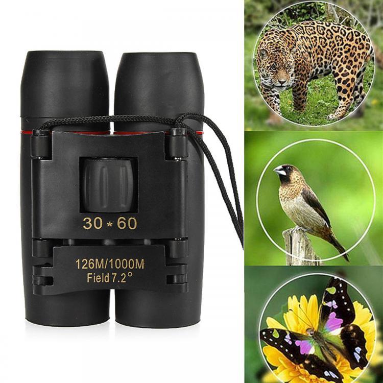 shopping קמפינג וטיולים IPRee&reg; 30x60 Folding Binocular HD Red Coated Film Lens Telescope Low Light Level Night Vision 126M/1000M
