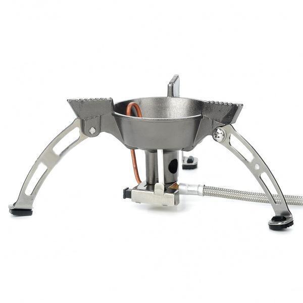 shopping קמפינג וטיולים Outdoor Camping Mini Portable Butane Gas Stove New