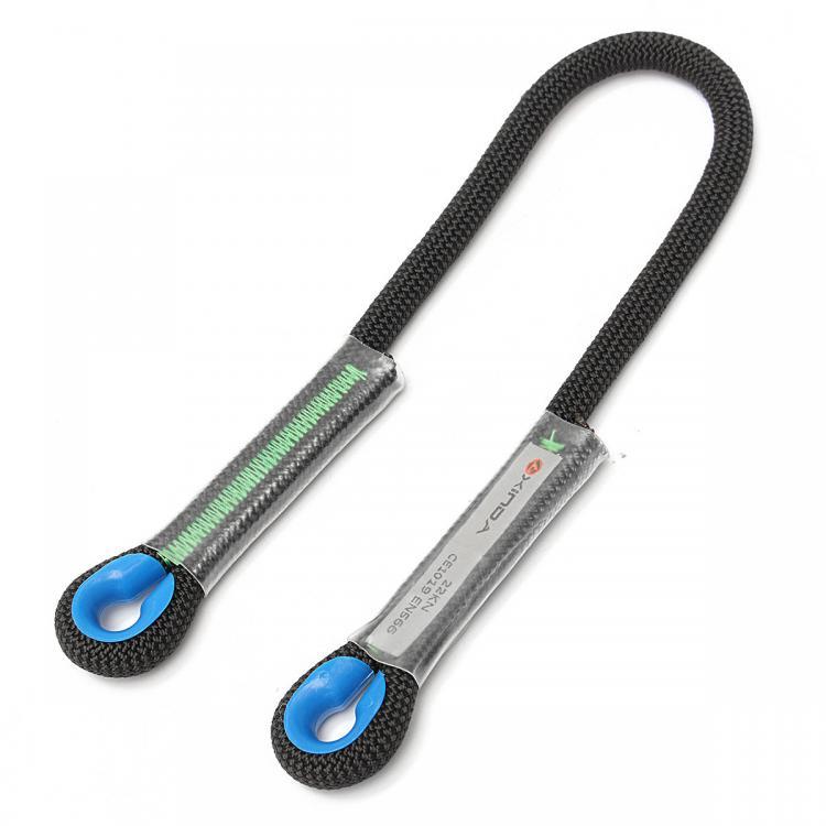 shopping קמפינג וטיולים 60CM Rock Climbing Safety Loop Rope Sling Harness Tree Abseil RescuE Mountaineering Equipment