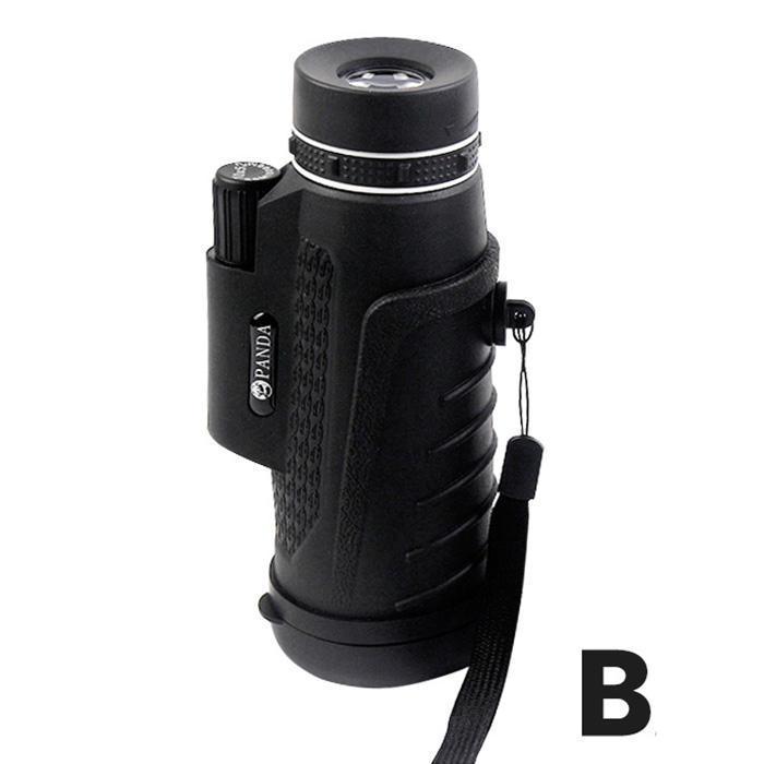 shopping קמפינג וטיולים PANDA 40X60 HD BAK4 Monocular Low Light Level Night Vision Phone Telescope