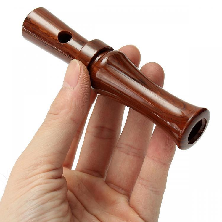 shopping ציוד דיג וציד Ourdoor Hunting Brown Plastic Duck Pheasant Mallard Call Caller Decoy Shooting