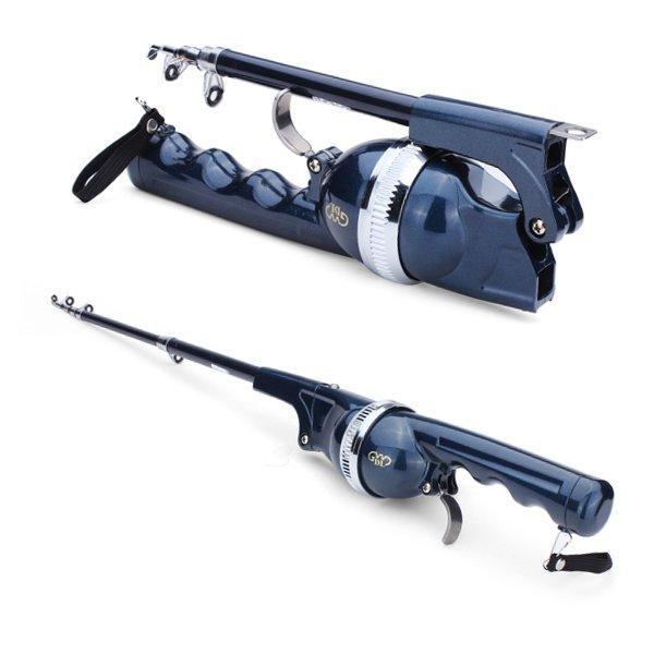 shopping ציוד דיג וציד Folding Telescopic Sea Rods Suit Portable Fishing Poles