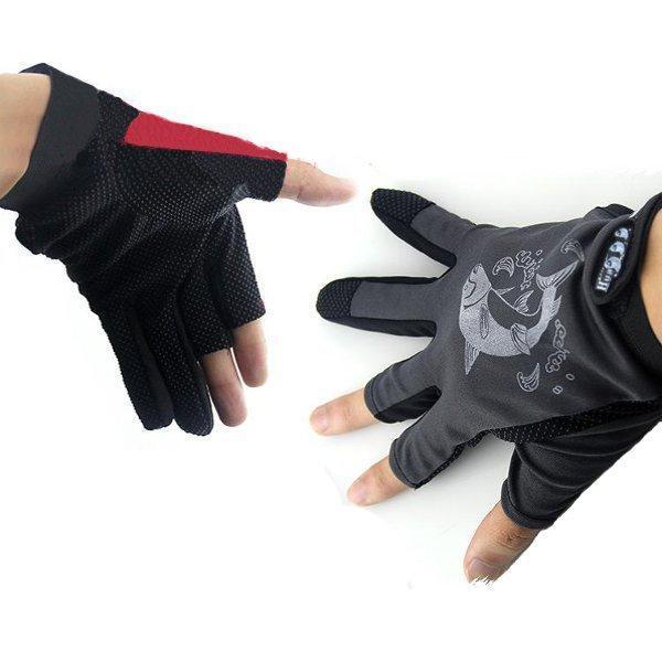 shopping ציוד דיג וציד Anti-slip Waterproof Fishing Gloves Night Fishing Special Gloves