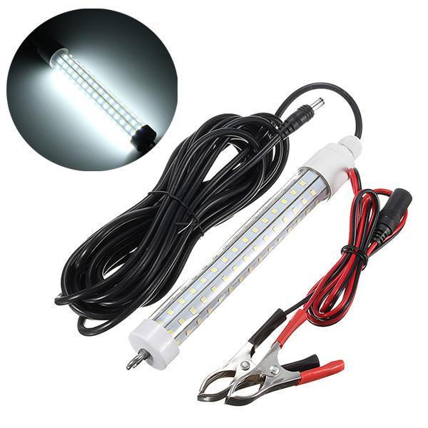 shopping ציוד דיג וציד ZANLURE Green Fishing Light 10W 12V Lunar Under Water LED Night Fishing Lamp Attracting Fish