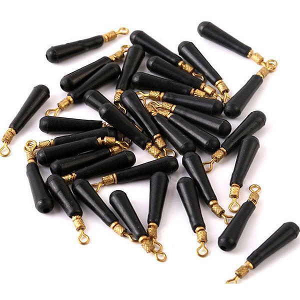 shopping ציוד דיג וציד 50pcs Rotating Fishing Float Seat Accessory Ring Copper Head