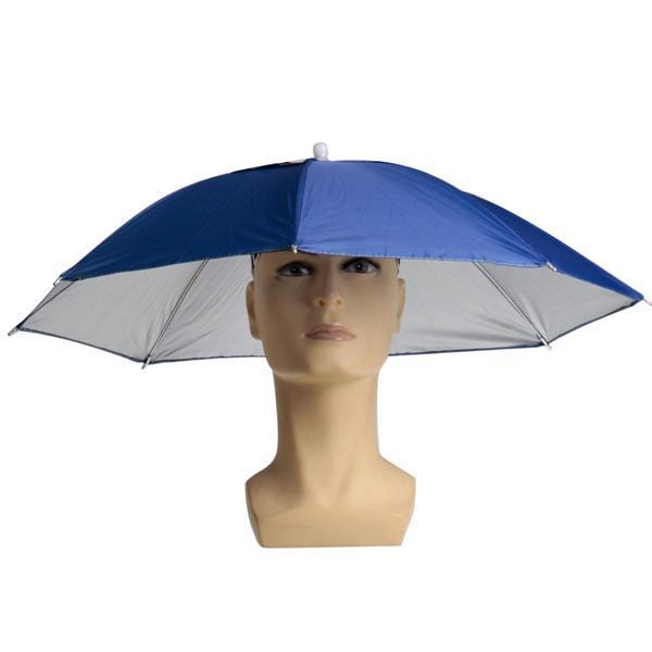 shopping ציוד דיג וציד Foldable Sun Umbrella Fishing Hiking Golf Camping Headwear Cap Head Hats Outdoor