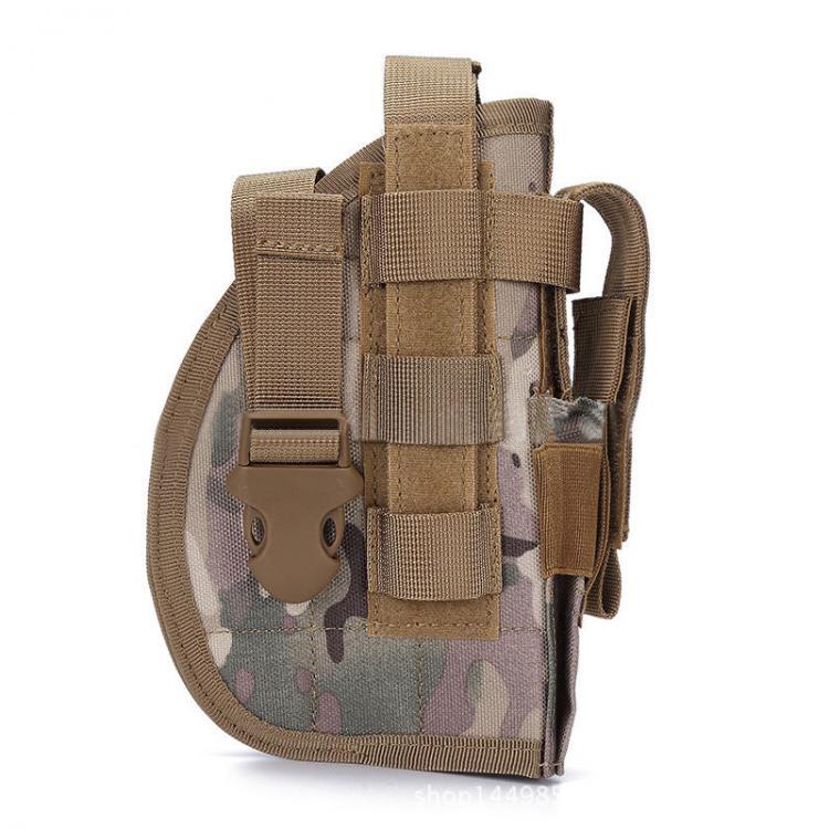 shopping ציוד דיג וציד Handgun Holster Mollle Military Camouflage IWB OWB Tactical Holster For 92 1911 All Sizes Handguns