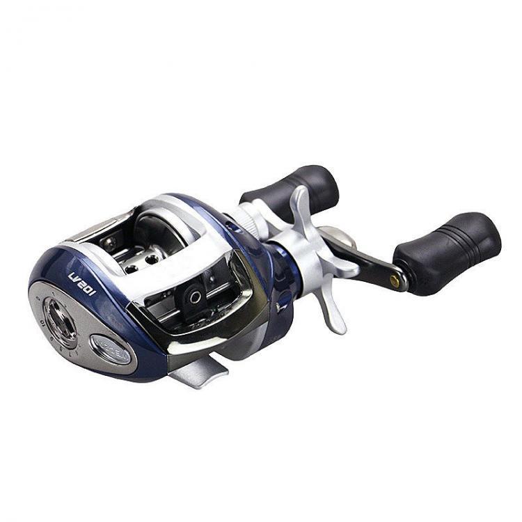 shopping ציוד דיג וציד ZANLURE LV200/201 6.2:1 12+1BB Stainless Steel Baitcasting Fishing Reel Left / Right Water Drop Fishing Wheel