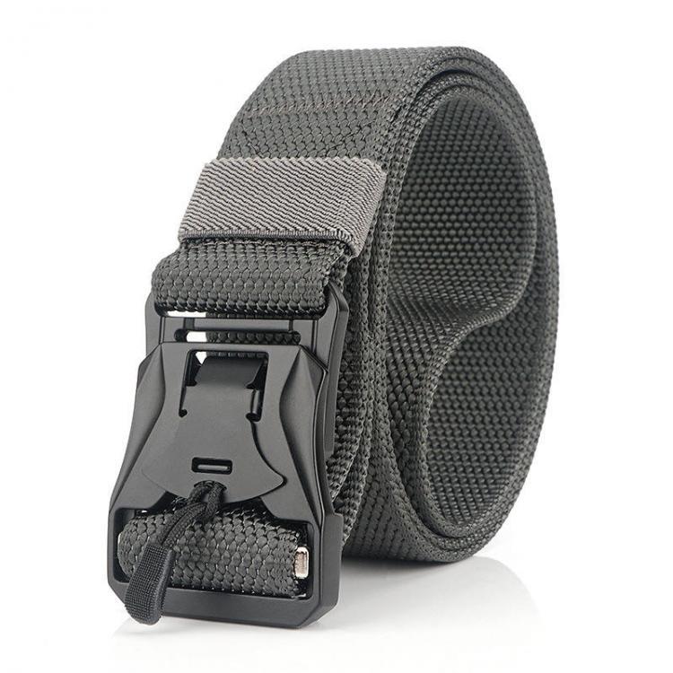 shopping ציוד דיג וציד ENNIU XX19 125cm Punch Free Magnetic Buckle Military Tactical Belt Zinc Alloy Quick Release Waist Belts 2019 Newest Style