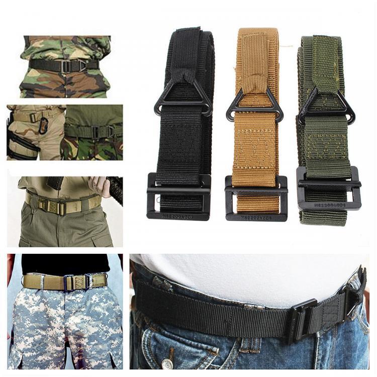 shopping ציוד דיג וציד KALOAD Survival Tactical Waist Belt Strap Military Emergency Rescue Protection Waistband For Hunting
