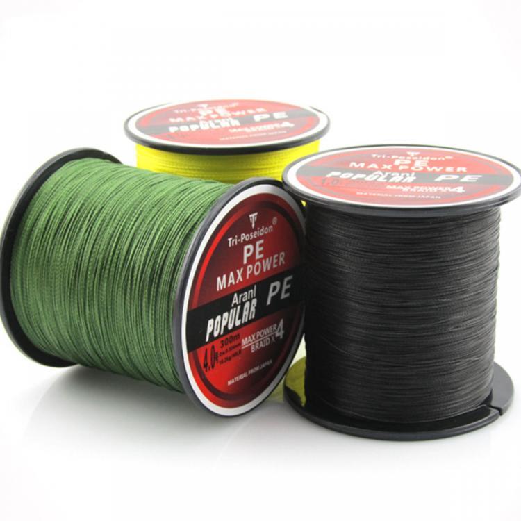 shopping ציוד דיג וציד SeaKnight 300M Tri-Poseidon Series Japan PE Spectra Braided Fishing Line 8-60LB