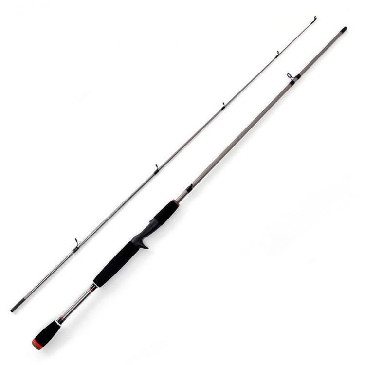 shopping ציוד דיג וציד ZANLURE 1.8m 2.1M 2 Segments Fishing Rod Glass Steel Spinning Casting Fishing Pole